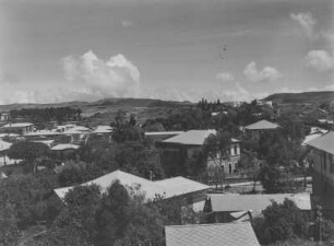 Blick auf Asmara : Blick auf die Stadt Asmara
