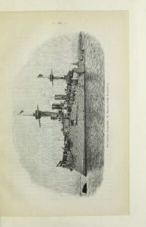 Ein deutsches Kriegsschiff. Sr. Majestät Schiff Brandenburg