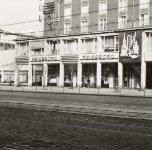 Dresden-Altstadt, Wilsdruffer Straße 22. Wohn- und Geschäftshaus (mit "Reisebüro")
