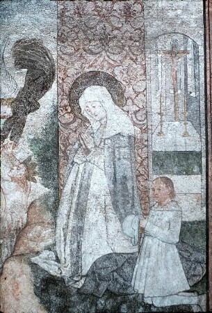Heilige Ottilie mit Stifter