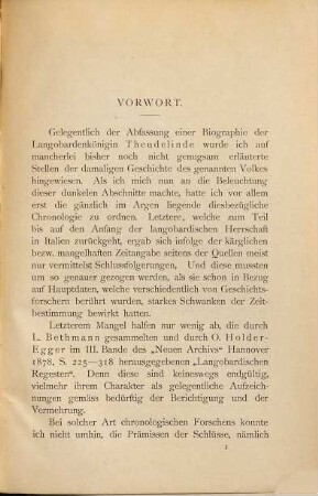 Italien und die Langobardenherrscher von 568 bis 628