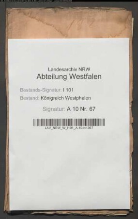 Beschwerde des Friedensrichters Mantell über den Gerichtsschreiber (greffier) Schmelter im Kanton Lichtenau