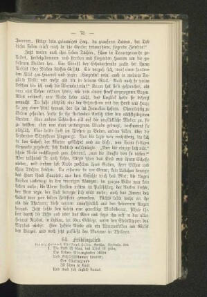 64. Frühlingslied.
