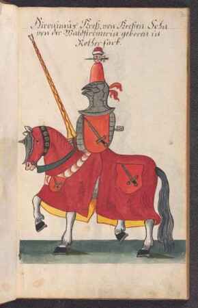 Turnierreiter: Hieronymus Kress