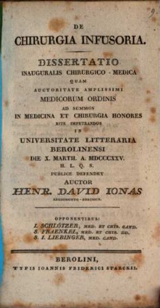 De inflammatione hepatis : Diss. inaug. med.