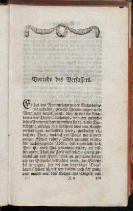 Vorrede des Verfassers