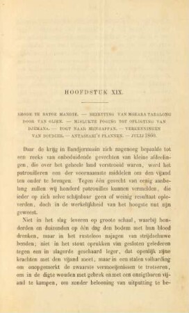 Hoofdstuk XIX. Rhode te Batoe Mandie ...