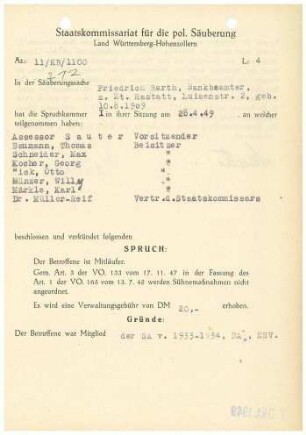 Barth, Friedrich