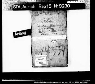 Die Sturmflutschäden im Amt Berum