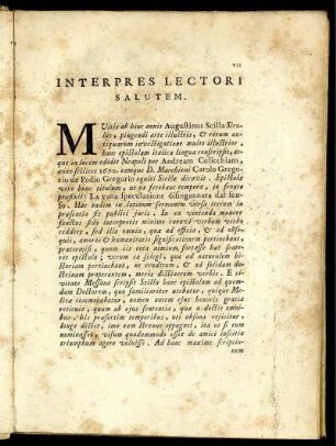 Interpres Lectori Salutem.