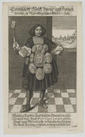 Bildnis des Leonhardt Wolff