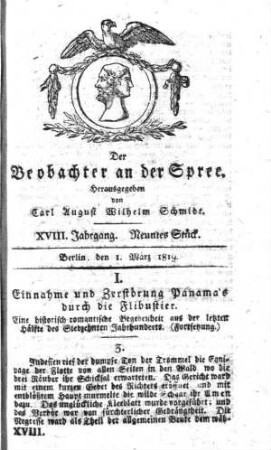 9. Stueck, 1. März 1819