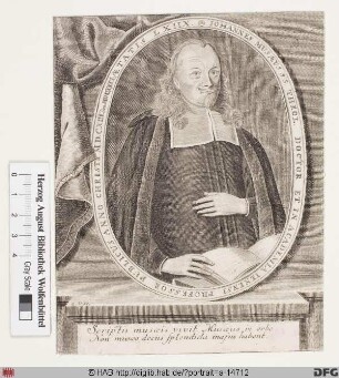 Bildnis Johannes Musaeus
