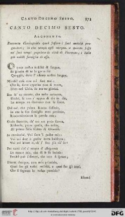 Canto decimo sesto