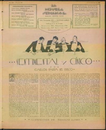1928012574: Sentimental y cínico