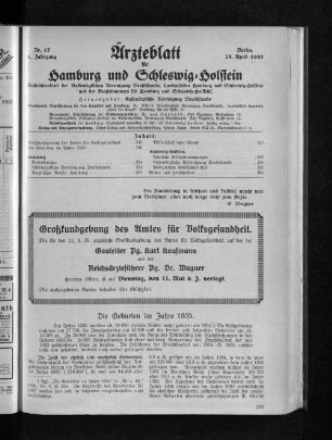 Großkundgebung des Amtes für Volksgesundheit