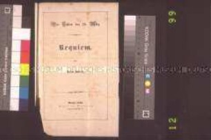 Flugschrift: Den Toten des 18. März.; Berlin, 1849. Gedicht von Titus Ullrich.