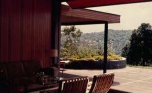 Haus Petersen Lilienhof: Wohnraum und Terrasse