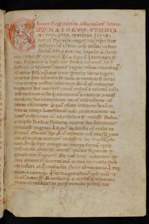 Expositio in cantica canticorum, mit althochdt. Übersetzung