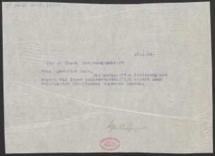 Brief an J. Quast : 16.01.1914