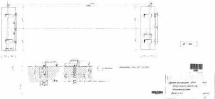 Ulm Hbf: Empf.-Gebäude Bst-Überdachung STA,Dach (Aussparungsplan)