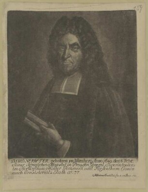 Bildnis des David Nerreter