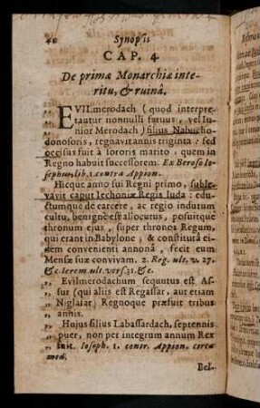39-42, Cap. 4: De primae Monarchiae interitu & ruina
