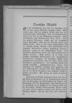 Deutsche Mystik