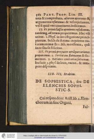 Liber III. et ultim.
