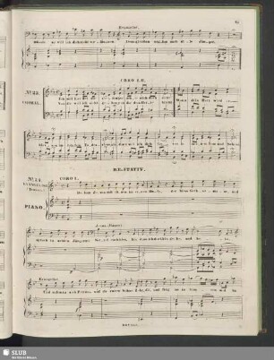 No. 24 Recitativ: Da kam Jesus mit ihnen zu einem Hofe