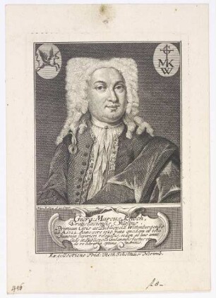 Bildnis des Georg Marcus Knoch