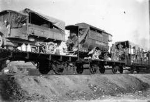 Militärtransport im 1. Weltkrieg