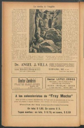 La tumba de Virgilio