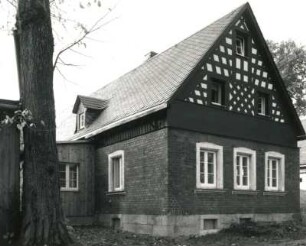 Bad Brambach-Raun, Dorfstraße 17. Zweiseithof (um 1900). Wohnstallhaus