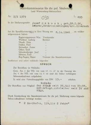 Schoch, Josef
