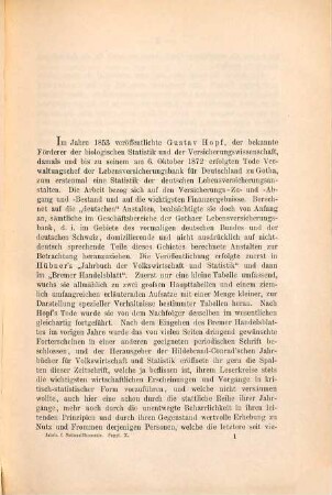 Zustand und Fortschritte der deutschen Lebensversicherungs-Anstalten im Jahre 1883