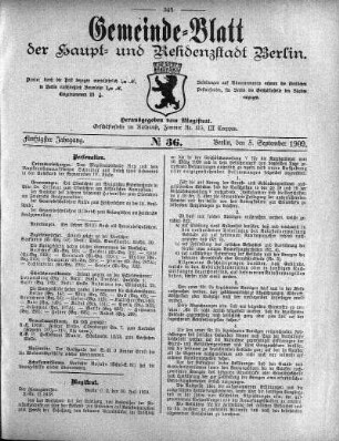 1909,36: No. 36, 5. September 1909