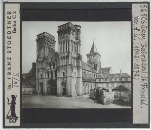 Caen, Abtei Ste-Trinité : Außenansicht von SW