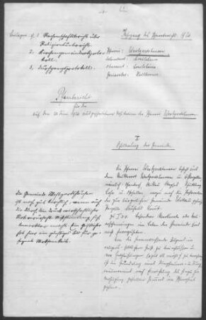 Westgartshausen mit Neuhaus (Waldtann): Pfarrbericht 1926
