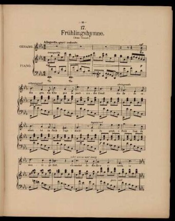 Frühlingshymme (op. 18)