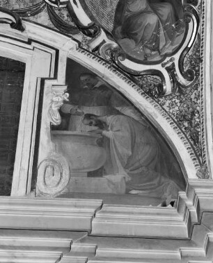 Cappella Inghirami — Taufe eines Mannes