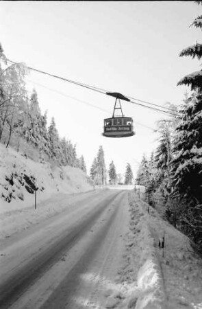 Schauinsland: Bergstrecke mit Schwebebahn