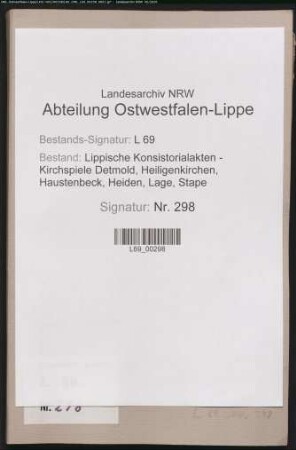 Kruggerechtigkeit des Küsters