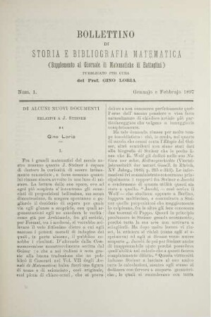 Bollettino di Storia e Bibliografia Matematica.