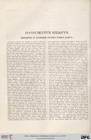 Instrumentum reliquum