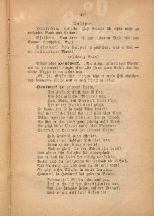 Handwerk hat goldenen Boden.