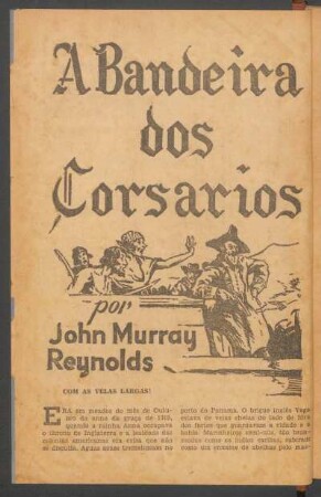 A bandeira dos corsários : [Uma novella completa]