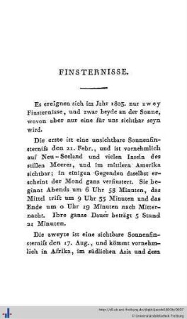 Finsternisse