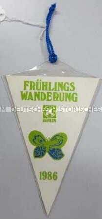 Wimpel der Frühlingswanderung 1986