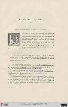2: Les parias du Salon, [2]